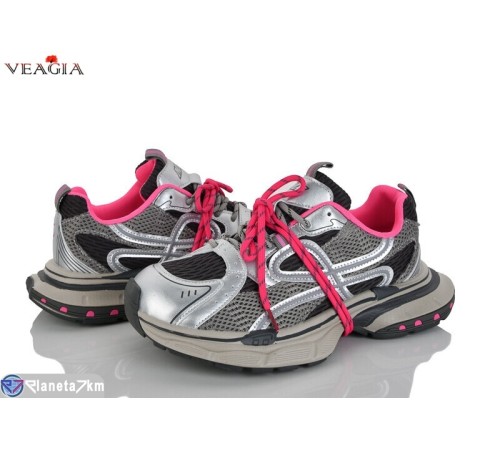 Кросівки жіночі на весну/осінь (8 пар р.36-40) сірий  "Veagia-ADA"