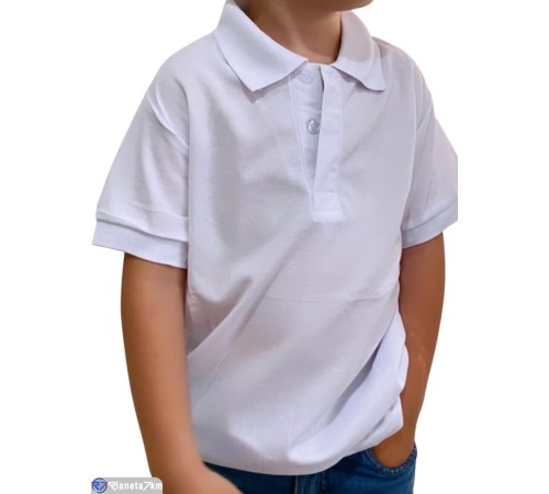 Дитяча футболка на літо (5 шт. р.сетка 7-11 ) білий  "Peton"