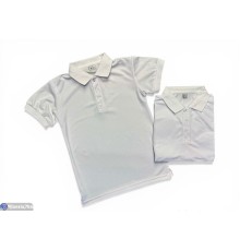 Дитяча футболка на літо (5 шт. р.сетка 12-16) білий  "Peton"