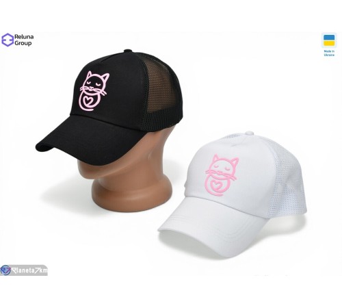 Кепка жіноча на літо (5 шт. р.сетка One size) мікс  "Raluka"