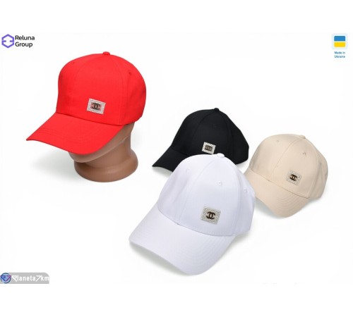 Кепка жіноча на літо (5 шт. р.сетка One size) мікс  "Raluka"