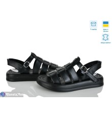 Босоніжки жіночі на літо (8 пар р.36-41) чорний  "ERIKA"