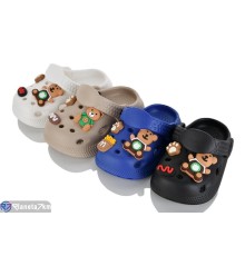 Шлепки дитячі на літо (12 пар р.18-23) мікс  "MILLY"