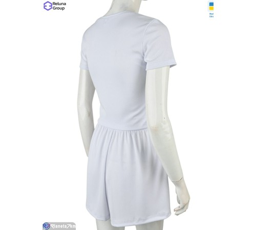 Жіночий костюм на літо (4 шт. р.сетка 42-48) білий  "Raluka"