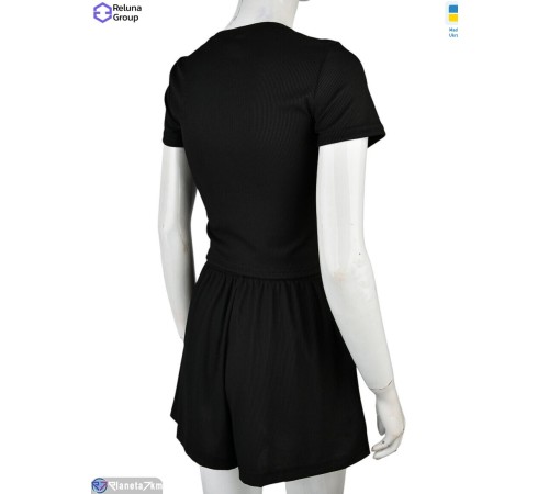 Жіночий костюм на літо (4 шт. р.сетка 42-48) чорний  "Raluka"