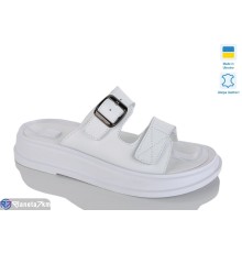 Шлепки жіночі на літо (6 пар р.36-40) білий  "LIKA"