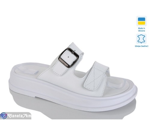 Шлепки жіночі на літо (6 пар р.36-40) білий  "LIKA"