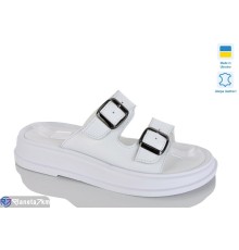 Шлепки жіночі на літо (6 пар р.36-40) білий  "LIKA"