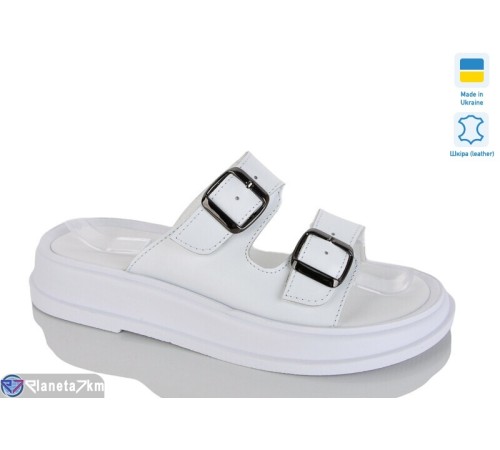 Шлепки жіночі на літо (6 пар р.36-40) білий  "LIKA"