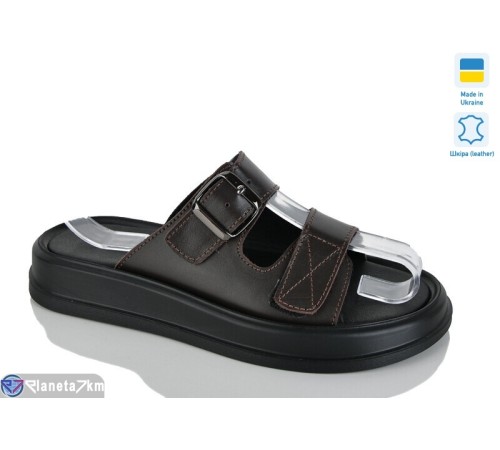 Шлепки жіночі на літо (6 пар р.36-40) коричневий  "LIKA"