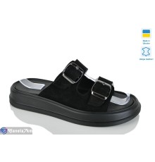 Шлепки жіночі на літо (6 пар р.36-40) чорний  "LIKA"