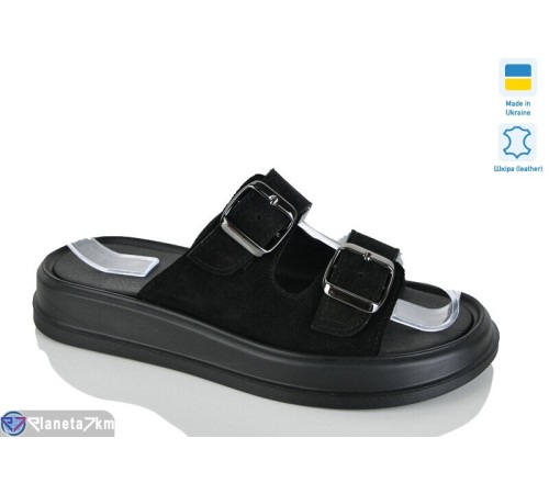 Шлепки жіночі на літо (6 пар р.36-40) чорний  "LIKA"