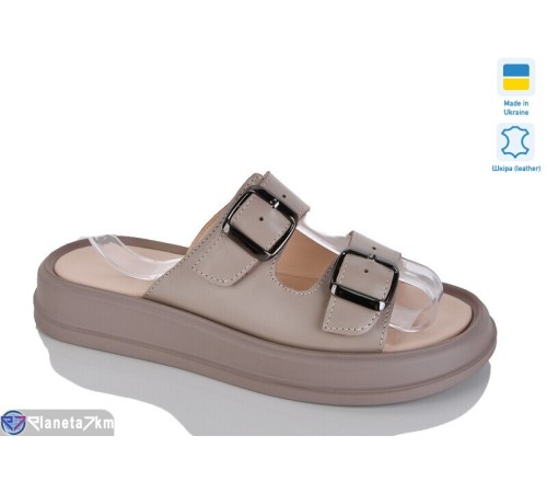 Шлепки жіночі на літо (6 пар р.36-40) коричневий  "LIKA"