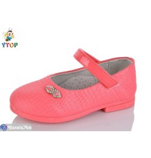 Дитячі туфлі на весну/осінь (7 пар р.22-26) рожевий  "Y.Top"
