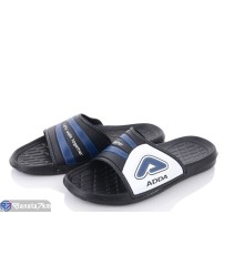 Шлепки чоловічі на літо (6 пар р.41-43) чорний  "Kalabok"