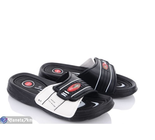 Шлепки чоловічі на літо (6 пар р.41-43) чорний  "Kalabok"