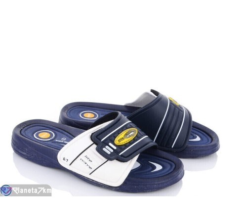 Шлепки чоловічі на літо (6 пар р.41-43) синій  "Kalabok"
