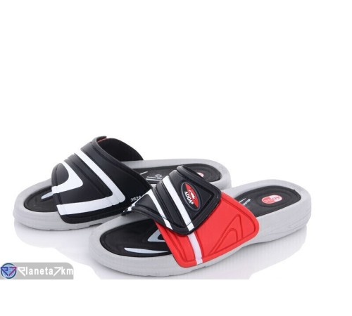 Шлепки чоловічі на літо (6 пар р.41-43) чорний  "Kalabok"