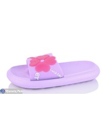 Шлепки жіночі на літо (8 пар р.36-41) фіолетовий  "Kalabok"