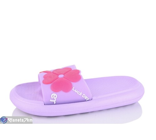 Шлепки жіночі на літо (8 пар р.36-41) фіолетовий  "Kalabok"