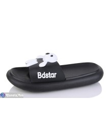 Шлепки жіночі на літо (8 пар р.36-41) чорний  "Kalabok"