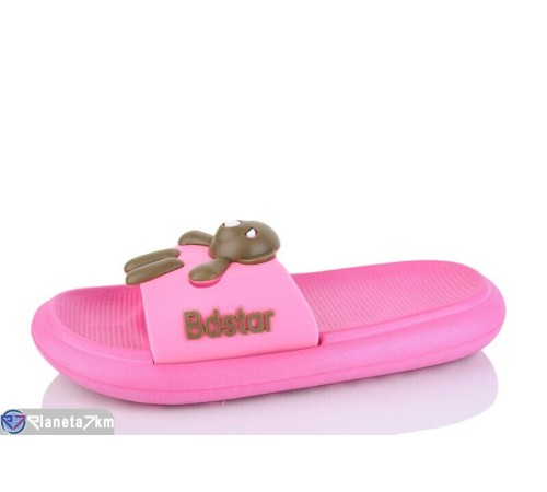 Шлепки жіночі на літо (8 пар р.36-41) рожевий  "Kalabok"