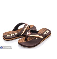 Шлепки дитячі на літо (12 пар р.36-39) коричневий  "Kalabok"