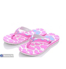 Шлепки жіночі на літо (12 пар р.36-39) рожевий  "Kalabok"