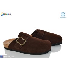 Шлепки жіночі на літо (8 пар р.36-41) коричневий  "Bessky-Kellaifeng"