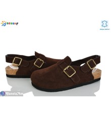 Босоніжки жіночі на літо (8 пар р.36-41) коричневий  "Bessky-Kellaifeng"