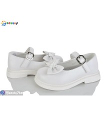 Дитячі туфлі на весну/осінь (8 пар р.28-33) білий  "Bessky-Kellaifeng"