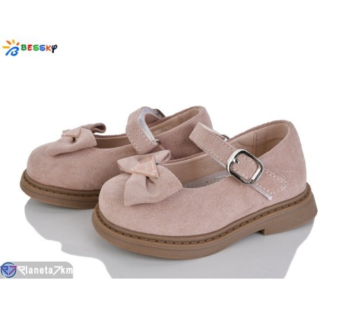 Дитячі туфлі на весну/осінь (8 пар р.22-27) рожевий  "Bessky-Kellaifeng"