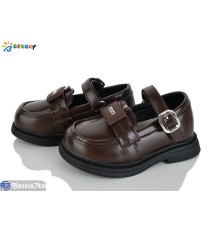 Дитячі туфлі на весну/осінь (8 пар р.22-27) коричневий  "Bessky-Kellaifeng"