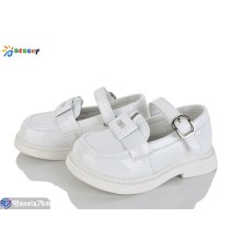 Дитячі туфлі на весну/осінь (8 пар р.22-27) білий  "Bessky-Kellaifeng"