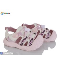 Дитячі босоніжки на весну/осінь (8 пар р.23-27) рожевий  "Bessky-Kellaifeng"
