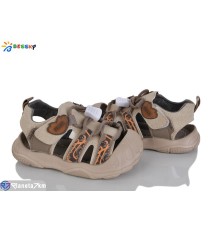 Сандалі дитячі на весну/осінь (8 пар р.23-27) бежевий  "Bessky-Kellaifeng"