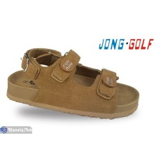 Дитячі босоніжки на літо (8 пар р.32-37) коричневий  "STRONGO"