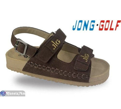 Дитячі босоніжки на літо (8 пар р.32-37) коричневий  "STRONGO"