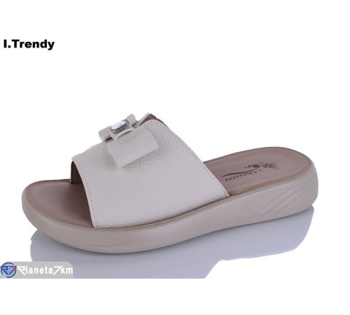 Шлепки жіночі на літо (8 пар р.36-41) бежевий  "Trendy"