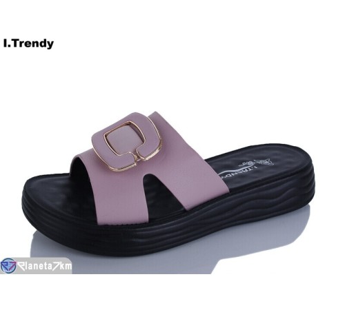 Шлепки жіночі на літо (8 пар р.36-41) рожевий  "Trendy"