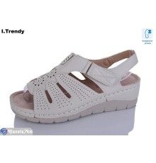 Босоніжки жіночі на літо (8 пар р.37-42) бежевий  "Trendy"