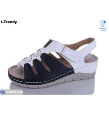 Босоніжки жіночі на літо (8 пар р.37-42) білий  "Trendy"