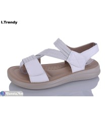 Босоніжки жіночі на літо (8 пар р.36-41) білий  "Trendy"