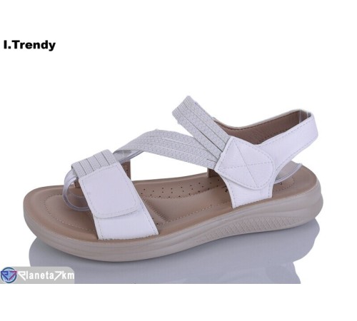 Босоніжки жіночі на літо (8 пар р.36-41) білий  "Trendy"