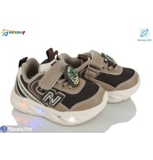 Дитячі кросівки на весну/осінь (8 пар р.19-24) коричневий  "Bessky-Kellaifeng"