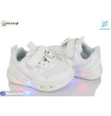 Дитячі кросівки на весну/осінь (8 пар р.19-24) білий  "Bessky-Kellaifeng"