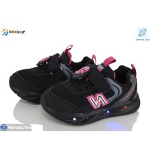 Дитячі кросівки на весну/осінь (8 пар р.23-28) чорний  "Bessky-Kellaifeng"
