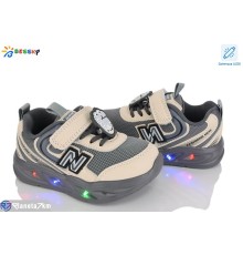 Дитячі кросівки на весну/осінь (8 пар р.23-28) сірий  "Bessky-Kellaifeng"