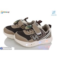 Дитячі кросівки на весну/осінь (8 пар р.23-28) коричневий  "Bessky-Kellaifeng"