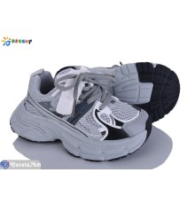 Дитячі кросівки на весну/осінь (8 пар р.26-31) сірий  "Bessky-Kellaifeng"